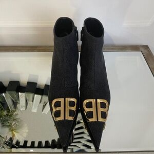 Balenciaga - Denim Booties